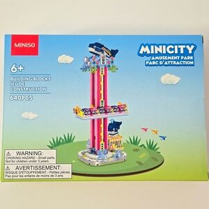 NEW minicity amusement park building block - TOWER RIDE